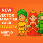 New Vector Character Pack Released! – Bring Your Animations to Life